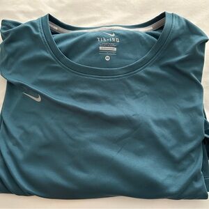 Nike Blue Dri-FIT Athletic Shirt